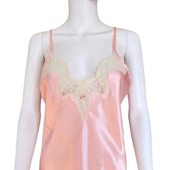 90s vintage coquette slip mini dress - Picture 3 of 8